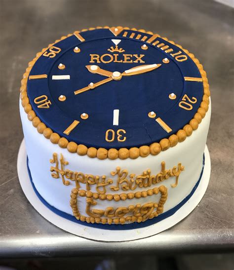 rolex watch cake design|Rolex birthday cake caker street.